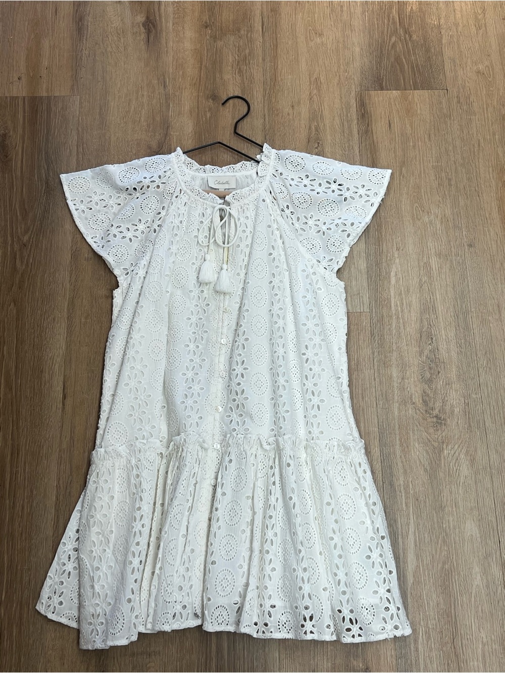 Cleobella Lydia Mini Dress Ivory